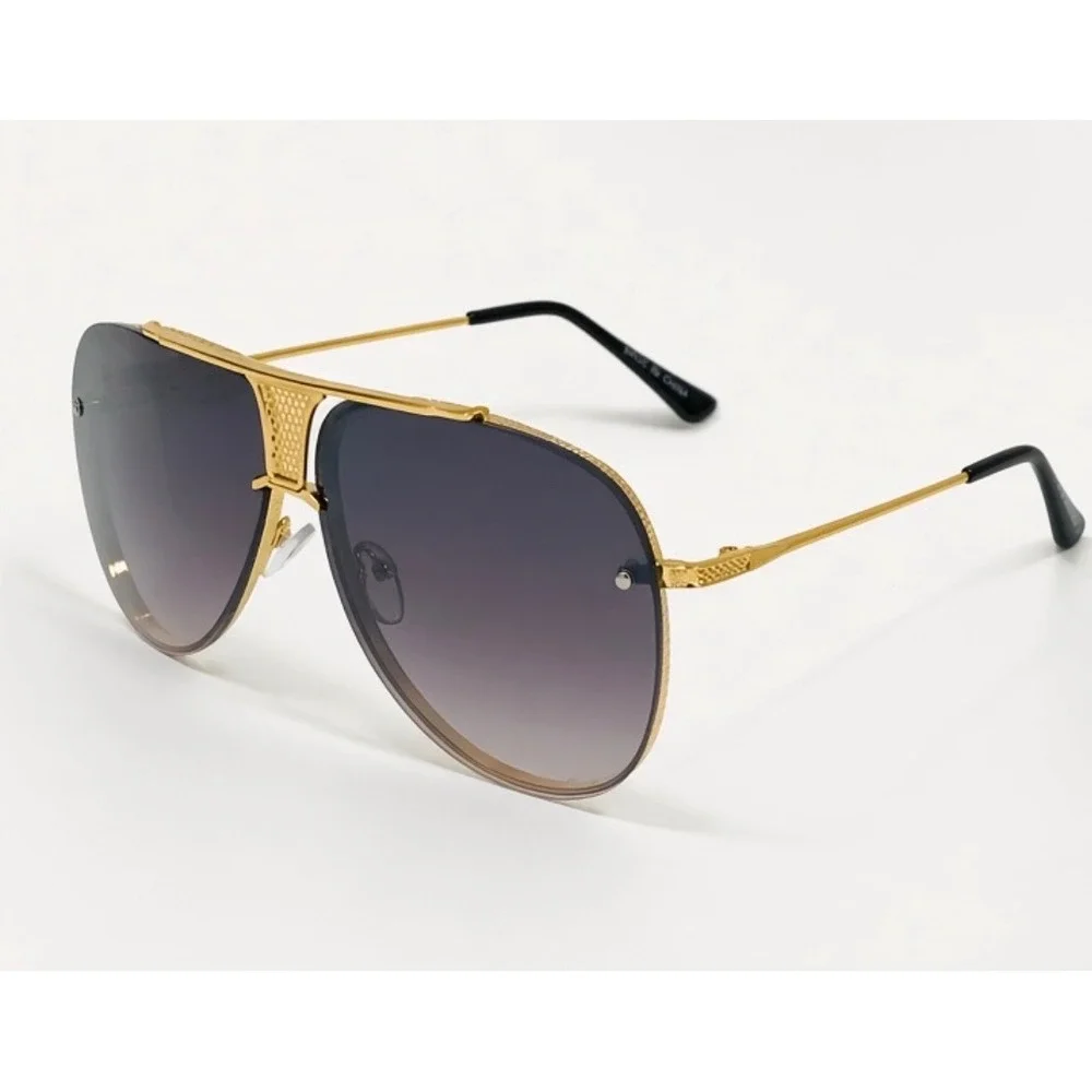 Luxury Hip Hop Retro Designer Style Sunglasses For Men Steampunk Summer Travel